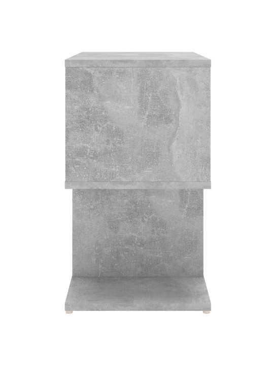 Naktinė spintelė, betono pilkos spalvos, 50x30x51,5cm, MDP