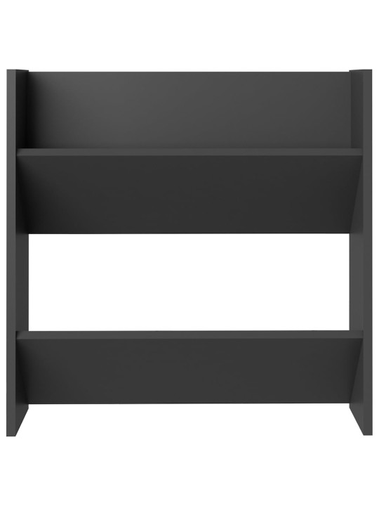 Sieninės spintelės batams, 4vnt., pilkos, 60x18x60cm, MDP