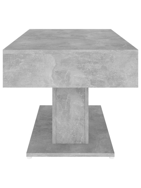 Kavos staliukas, betono pilkos spalvos, 96x50x45cm, MDP