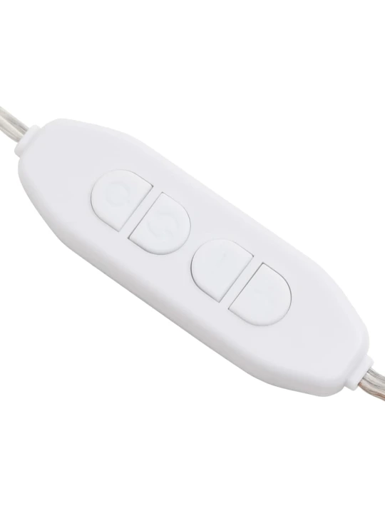 Sieninis veidrodis su LED lemputėmis, kvadratinis, stiklas