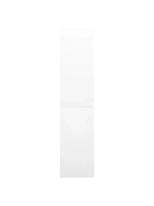Biuro spintelė su stumdomom durim, balta, 90x40x180cm, plienas