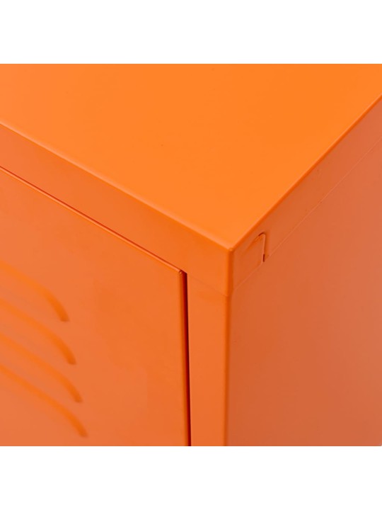 Televizoriaus spintelė, oranžinė, 105x35x50cm, plienas