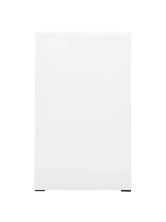 Spintelė dokumentams, baltos spalvos, 46x62x102,5cm, plienas