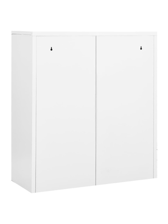 Biuro spintelė, baltos spalvos, 90x40x102cm, plienas