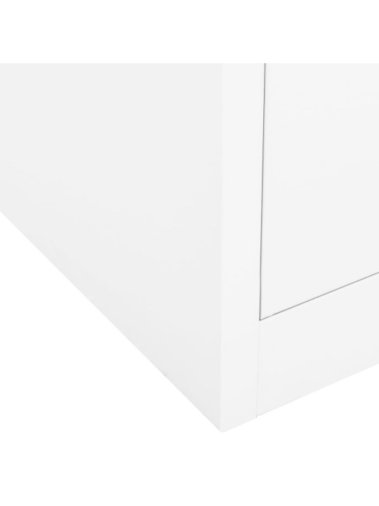Biuro spintelė, baltos spalvos, 90x40x102cm, plienas