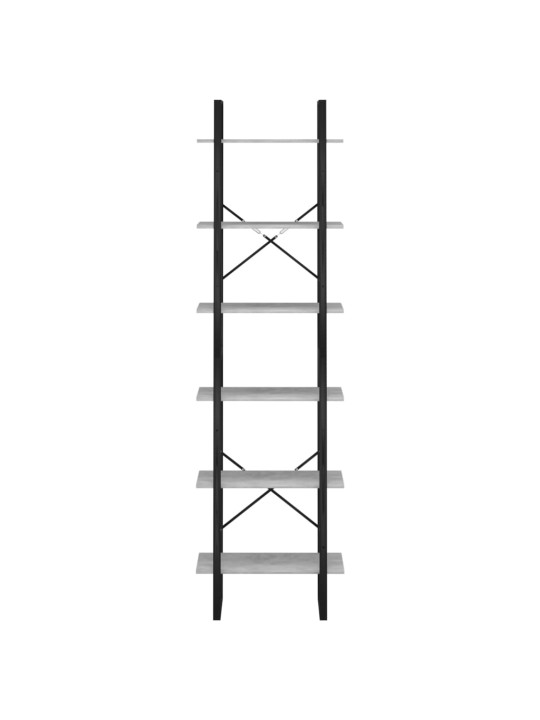 Sandėliavimo lentynos, 2vnt., pilkos, 60x30x210cm, mediena
