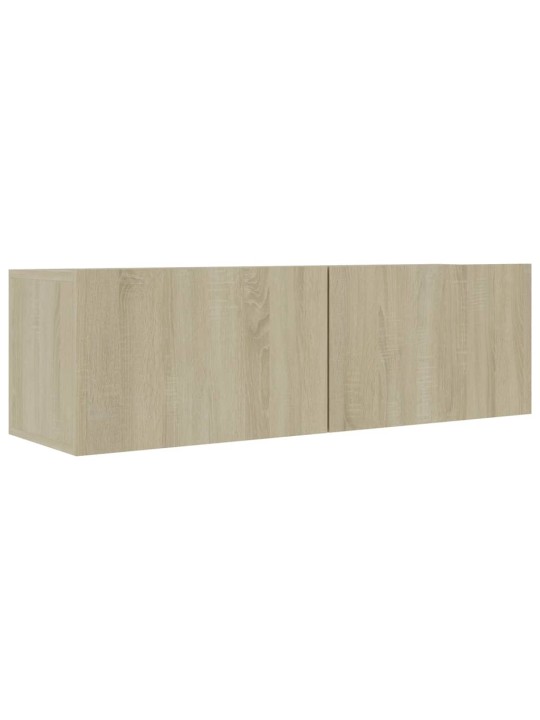 Televizoriaus spintelės, 4vnt., ąžuolo, 100x30x30cm, MDP