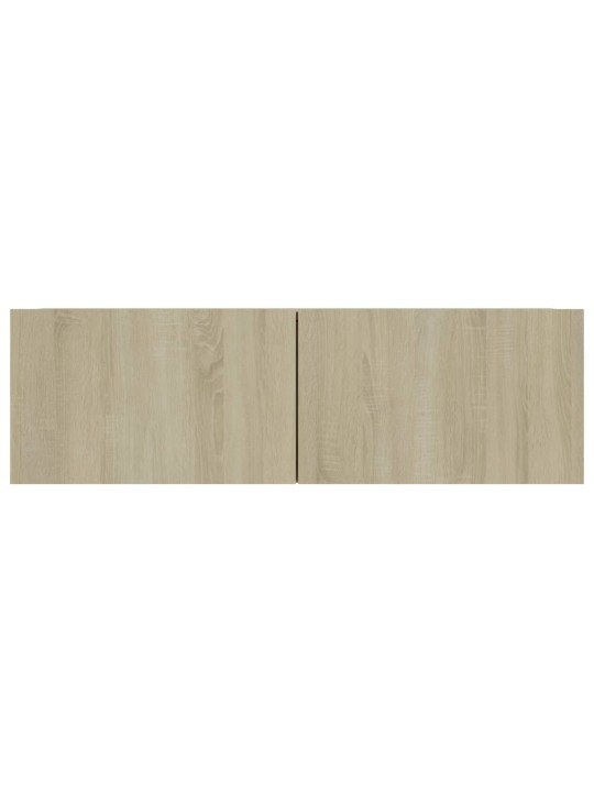 Televizoriaus spintelės, 4vnt., ąžuolo, 100x30x30cm, MDP