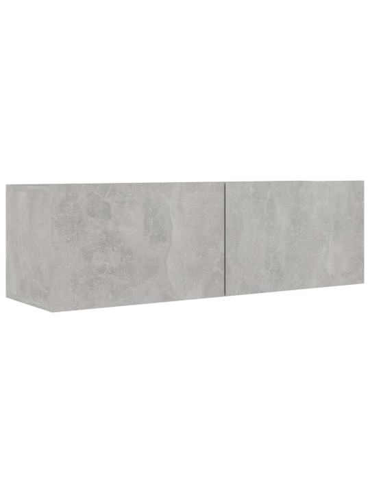 Televizoriaus spintelės, 4vnt., pilkos, 100x30x30cm, MDP