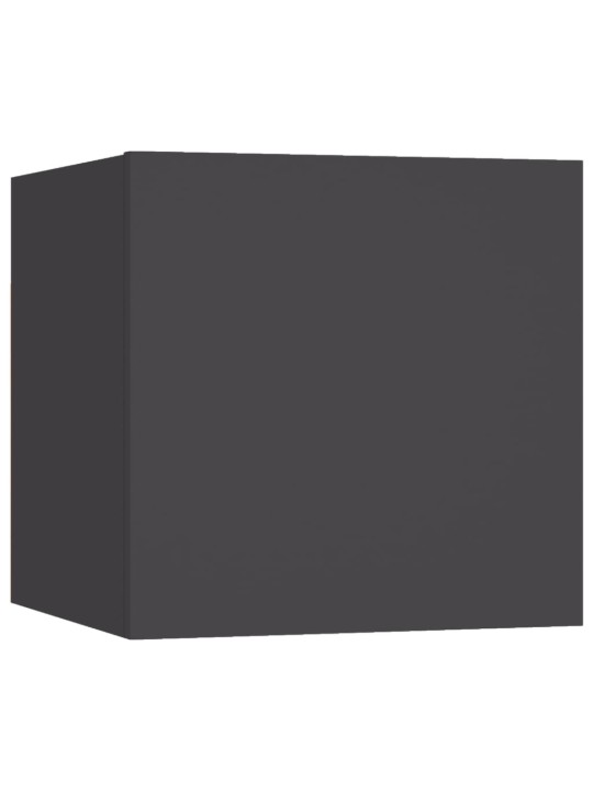 Naktinė spintelė, pilkos spalvos, 30,5x30x30cm, MDP