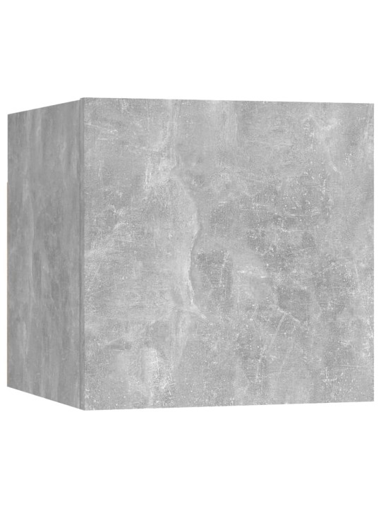 Naktinė spintelė, betono pilkos spalvos, 30,5x30x30cm, MDP