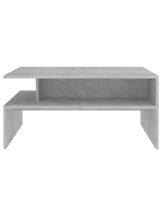 Kavos staliukas, betono pilkos spalvos, 90x60x42,5cm, MDP