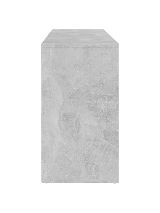 Batų suoliukas, betono pilkos spalvos, 103x30x54,5cm, MDP