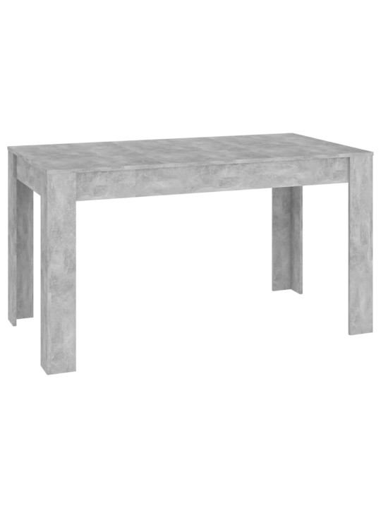 Valgomojo stalas, betono pilkos spalvos, 140x74,5x76cm, MDP