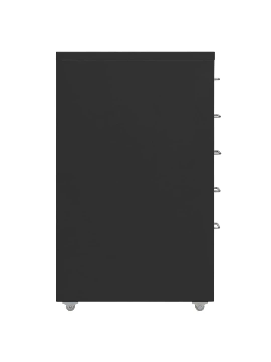 Mobili spintelė dokumentams, juoda, 28x41x69cm, metalas
