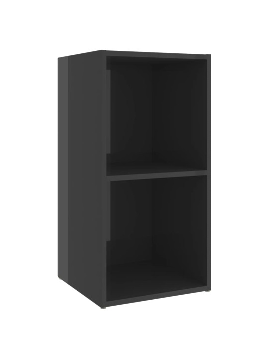Televizoriaus spintelės, 4vnt., pilkos, 72x35x36,5cm, MDP