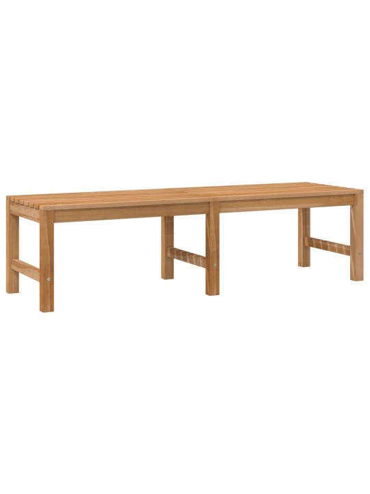 Sodo suoliukas, 150cm, tikmedžio medienos masyvas
