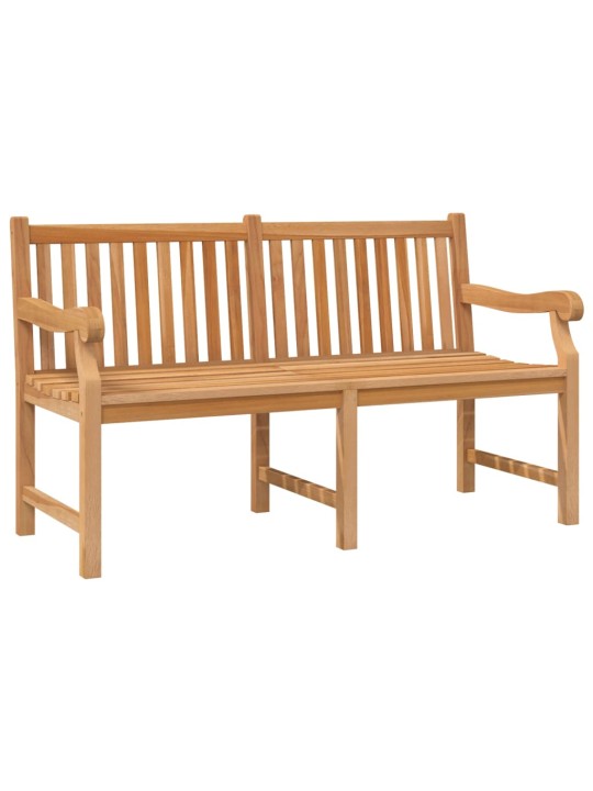 Sodo suoliukas, 150cm, tikmedžio medienos masyvas