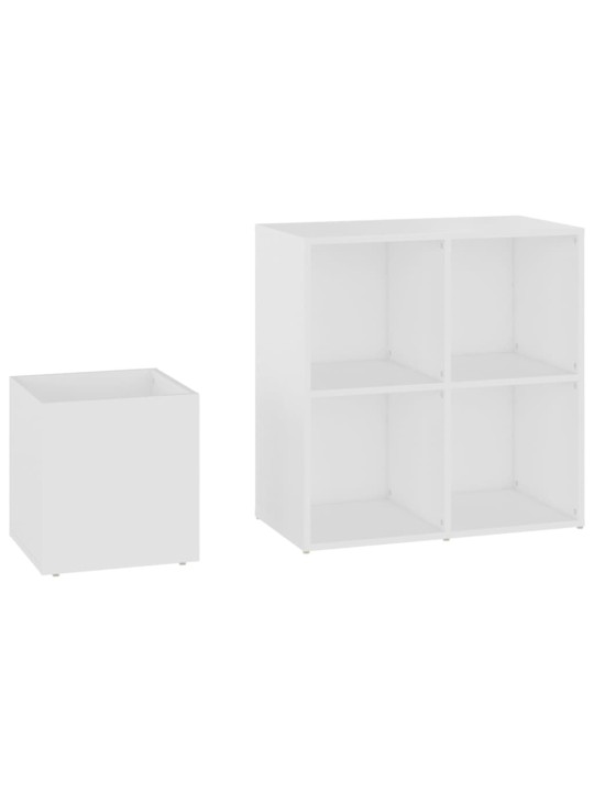 Koridoriaus spintelė batams, balta, 105x35,5x70cm, MDP