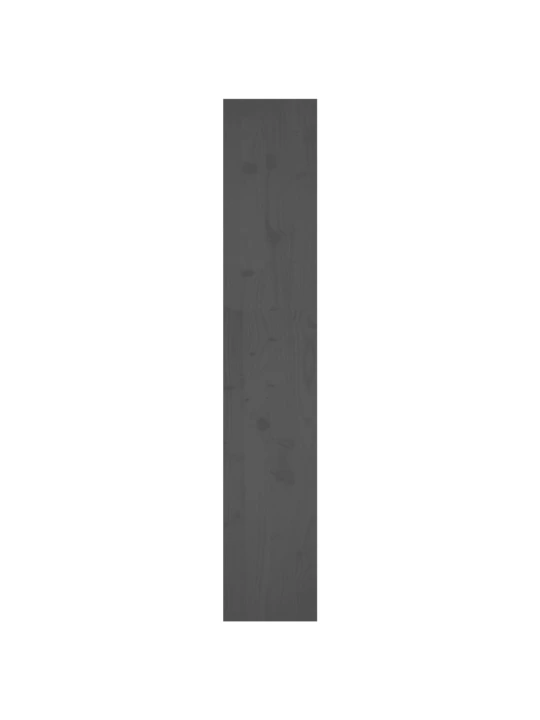 Spintelė knygoms/kambario pertvara, pilka, 80x30x167,4cm, pušis