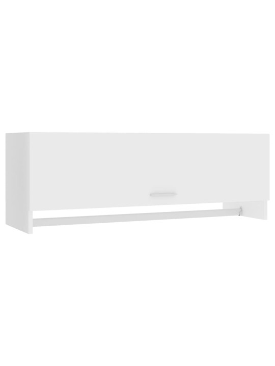 Drabužių spinta, baltos spalvos, 100x32,5x35cm, MDP