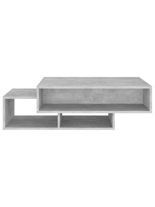 Kavos staliukas, betono pilkos spalvos, 105x55x32cm, MDP