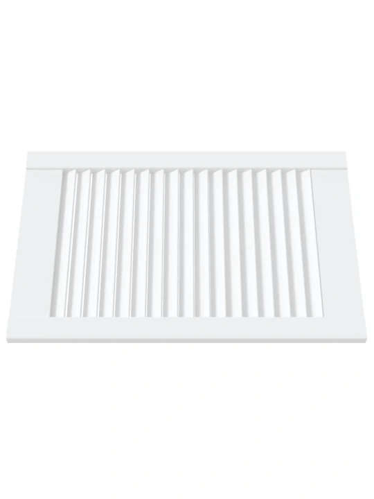 Spintelės durelės, 4vnt., baltos, 61,5x39,4cm, pušis