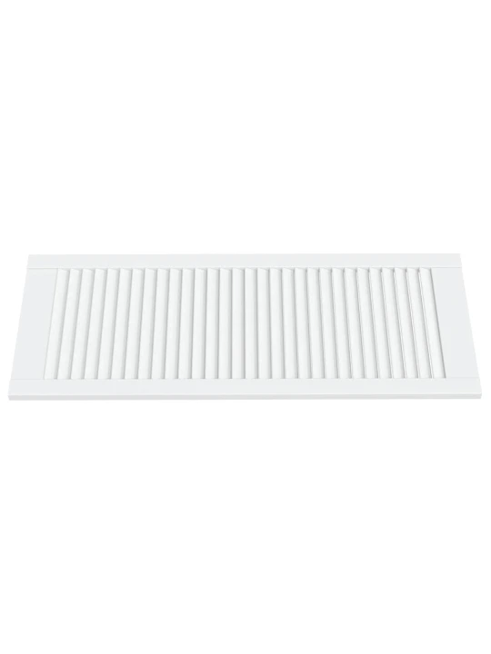 Spintelės durelės, 4vnt., baltos, 99,3x39,4cm, pušis