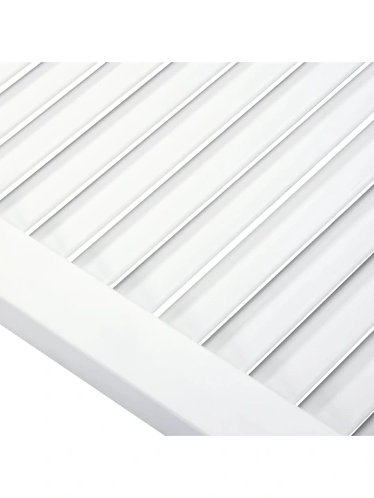 Spintelės durelės, 4vnt., baltos, 99,3x39,4cm, pušis