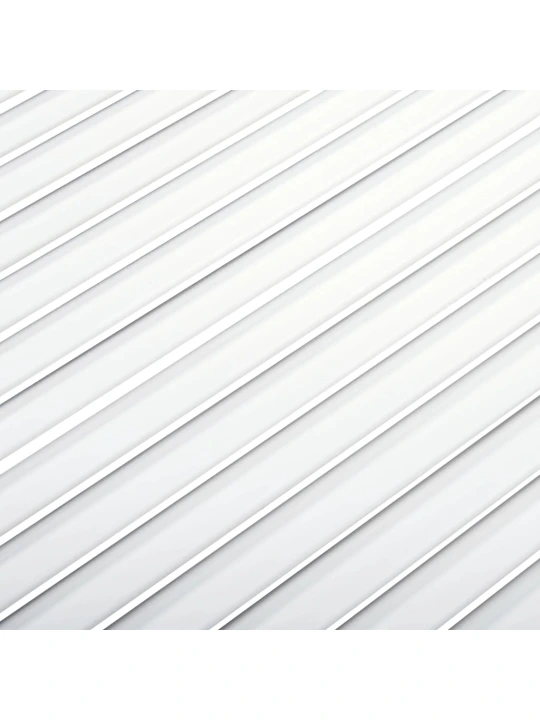 Spintelės durelės, 4vnt., baltos, 99,3x39,4cm, pušis