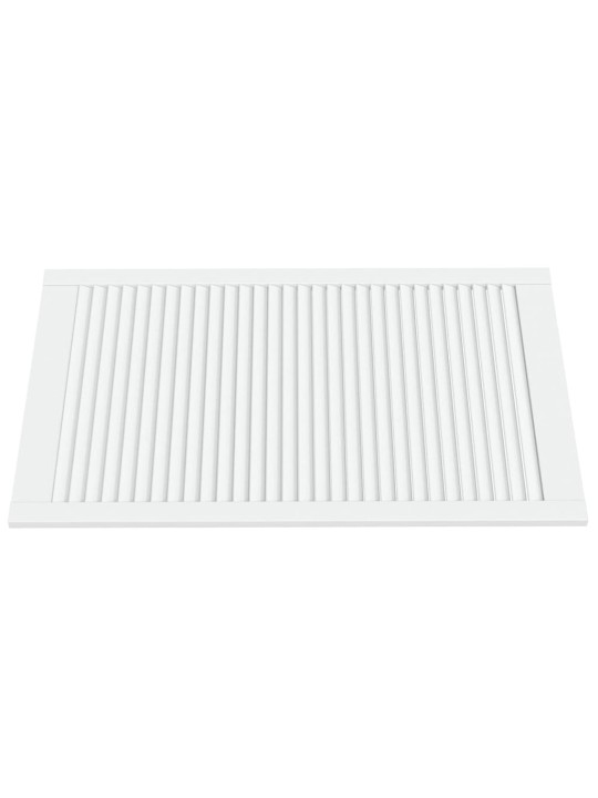 Spintelės durelės, 2vnt., baltos, 99,3x59,4cm, pušis