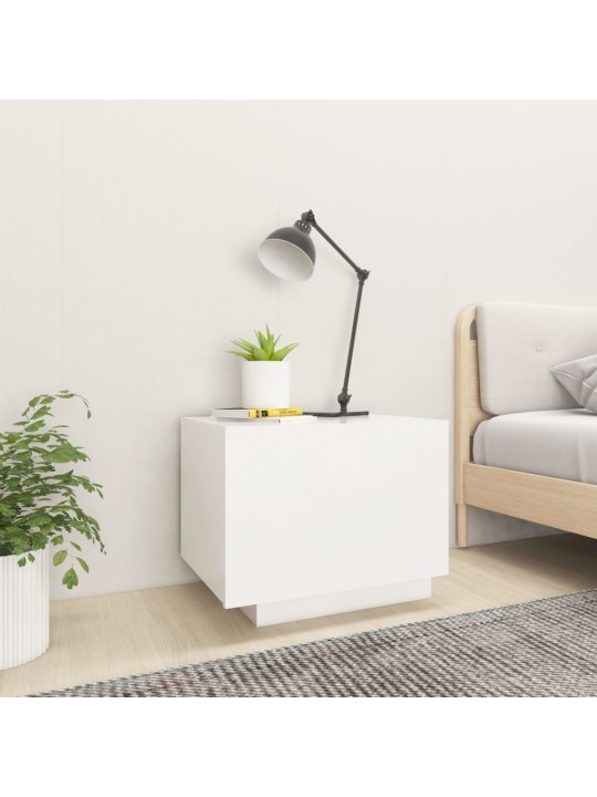 Naktinė spintelė, baltos spalvos, 100x35x40cm, MDP