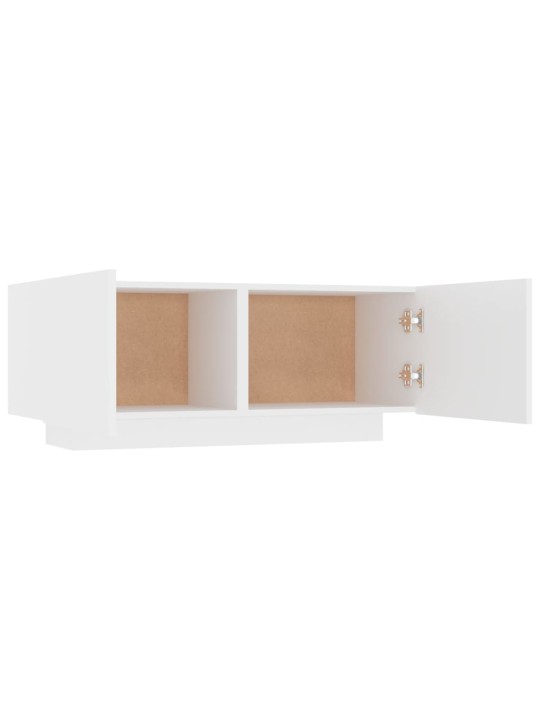 Naktinė spintelė, baltos spalvos, 100x35x40cm, MDP