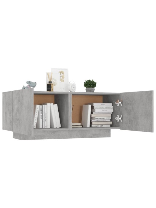 Naktinė spintelė, betono pilkos spalvos, 100x35x40cm, MDP