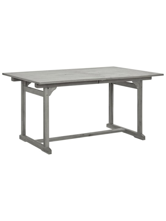 Sodo valgomojo stalas, (150–200)x100x75cm, akacijos masyvas