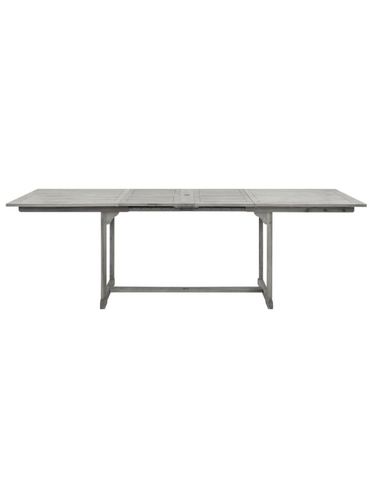 Sodo valgomojo stalas, (160–240)x100x75cm, akacijos masyvas