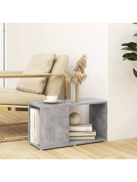 Televizoriaus spintelė, betono pilkos spalvos, 60x24x32cm, MDP