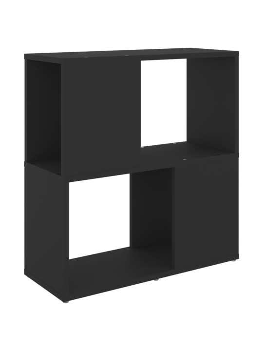 Spintelė knygoms, juodos spalvos, 60x24x63cm, MDP
