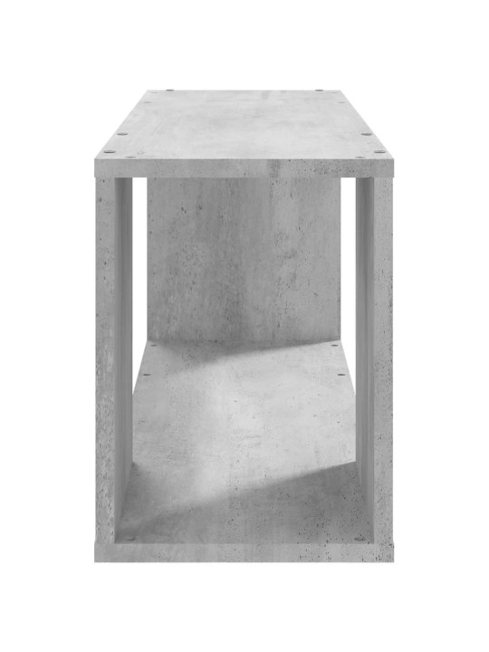 Televizoriaus spintelė, betono pilkos spalvos, 80x24x32cm, MDP