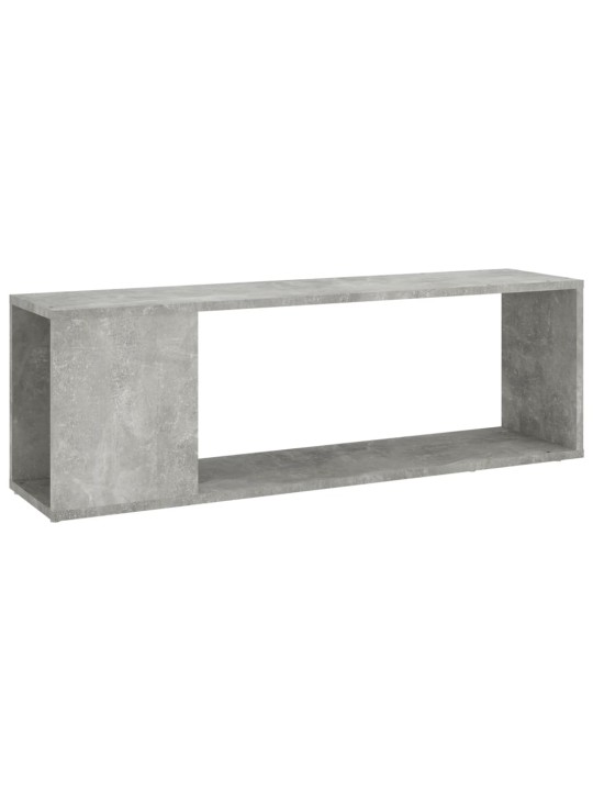 Televizoriaus spintelė, betono pilkos spalvos, 100x24x32cm, MDP