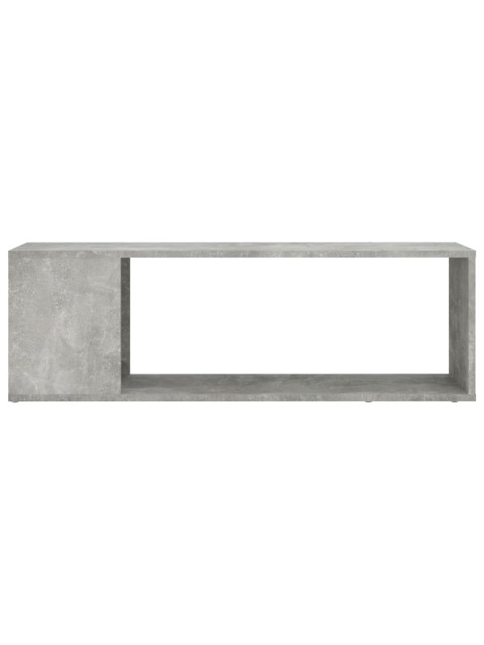 Televizoriaus spintelė, betono pilkos spalvos, 100x24x32cm, MDP