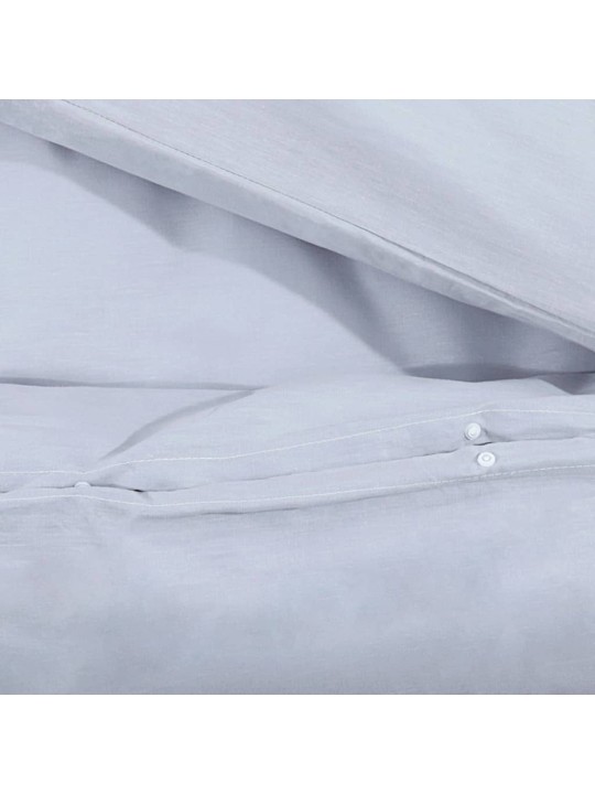Patalynės komplektas, pilkos spalvos, 155x220cm, mikropluoštas