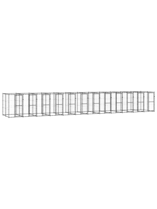 Lauko voljeras šunims, plienas, 29,04m²