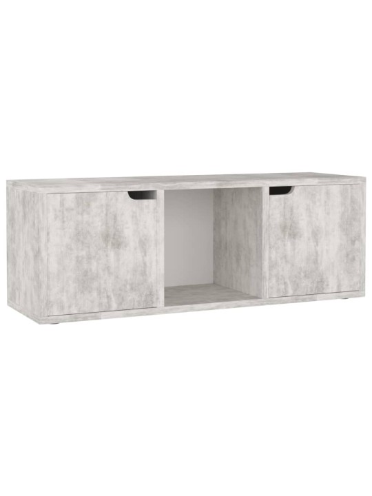 Televizoriaus spintelė, betono spalvos, 88,5x27,5x30,5cm, MDP