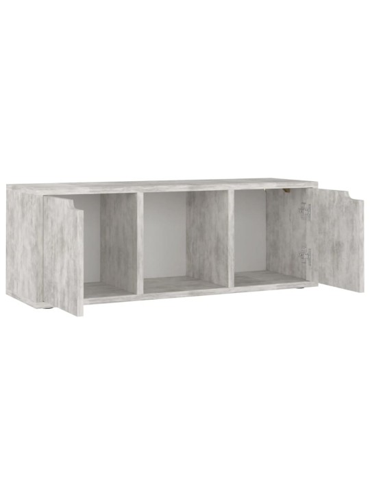 Televizoriaus spintelė, betono spalvos, 88,5x27,5x30,5cm, MDP