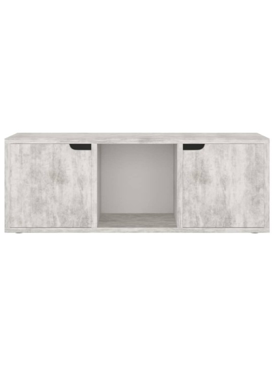 Televizoriaus spintelė, betono spalvos, 88,5x27,5x30,5cm, MDP