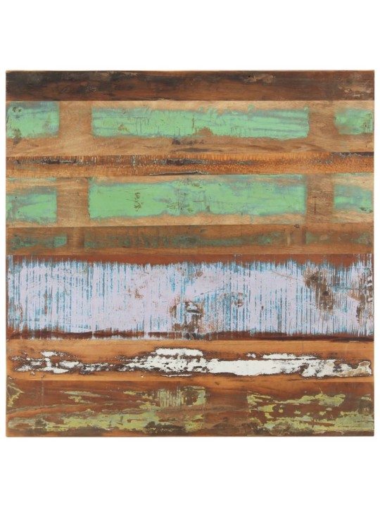 Kavos staliukas, 80x80x40cm, perdirbtos medienos masyvas