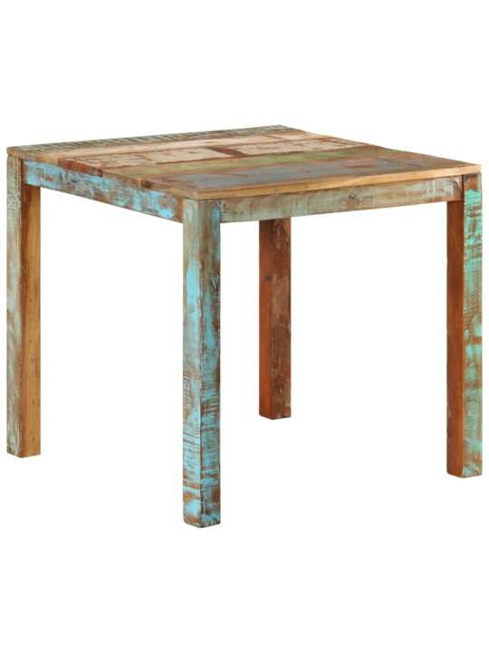 Valgomojo stalas, 82x80x76cm, perdirbtos medienos masyvas