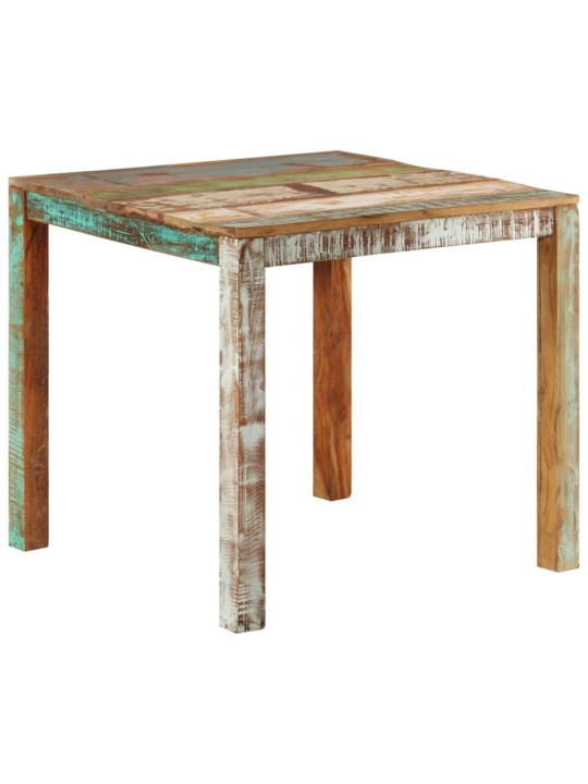 Valgomojo stalas, 82x80x76cm, perdirbtos medienos masyvas