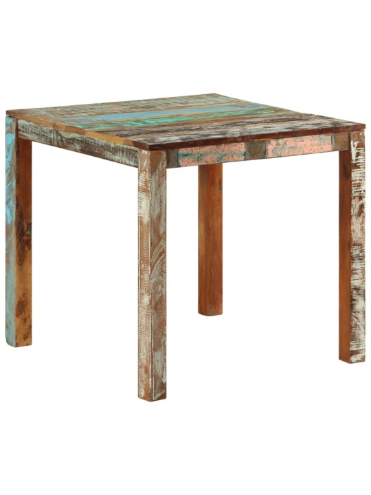 Valgomojo stalas, 82x80x76cm, perdirbtos medienos masyvas